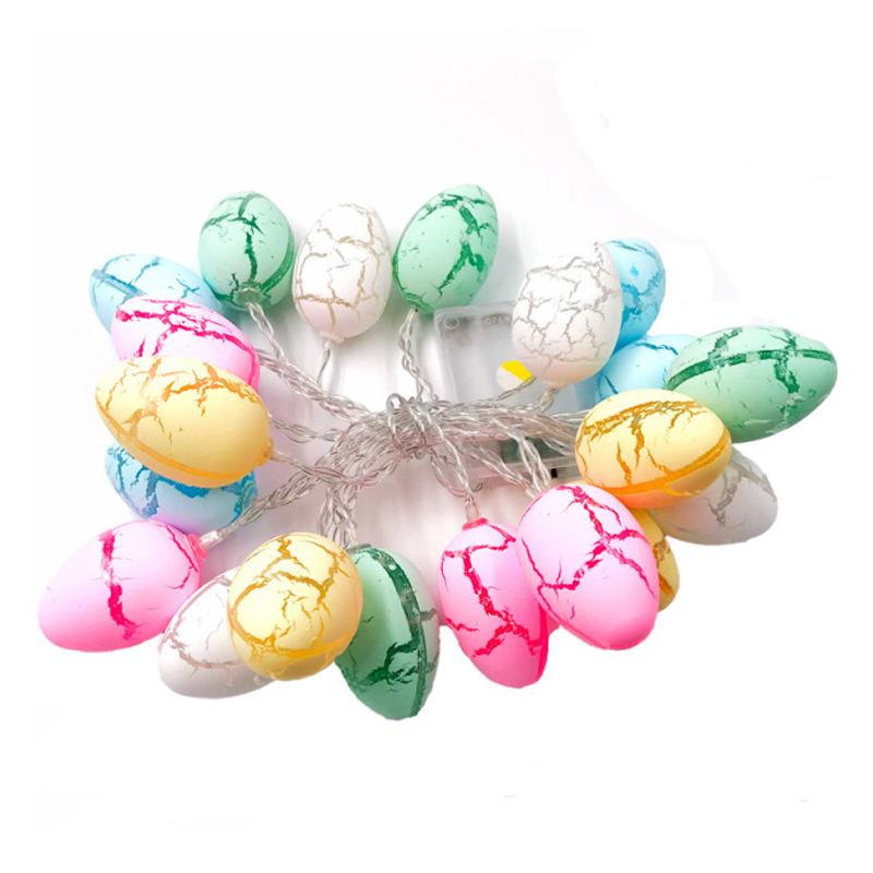 Colorful Egg String Lights