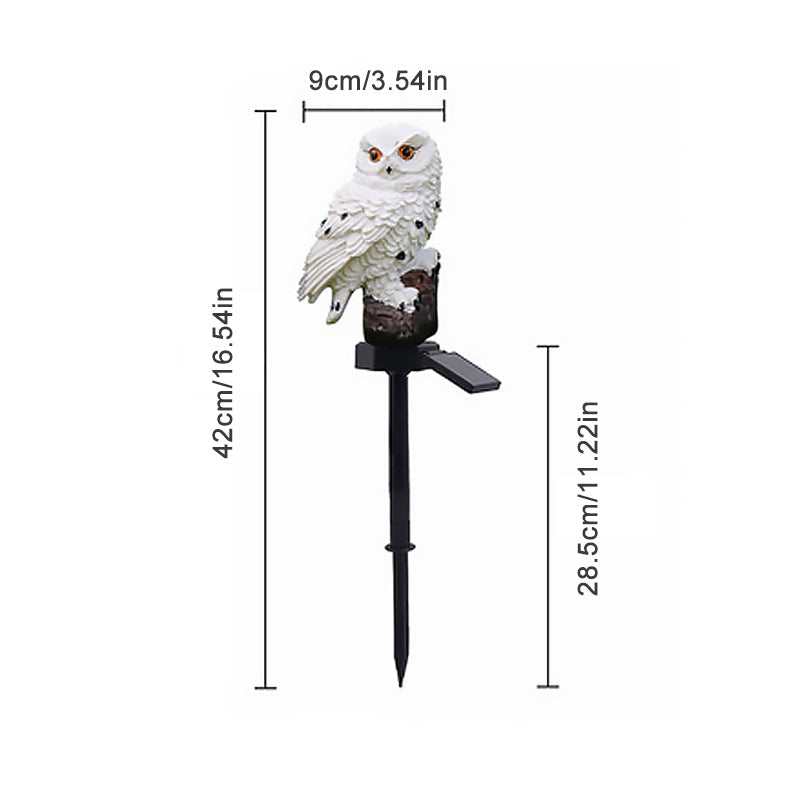 🦉Eagle Figure Garden Solar Post