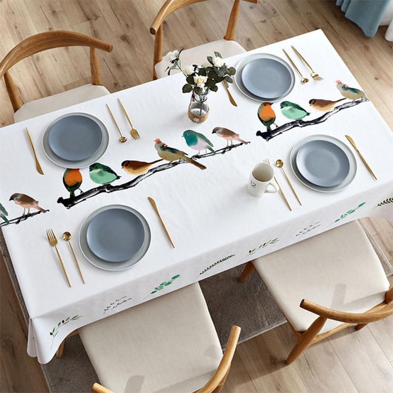 Waterproof And Oil-Proof Decorative Tablecloth