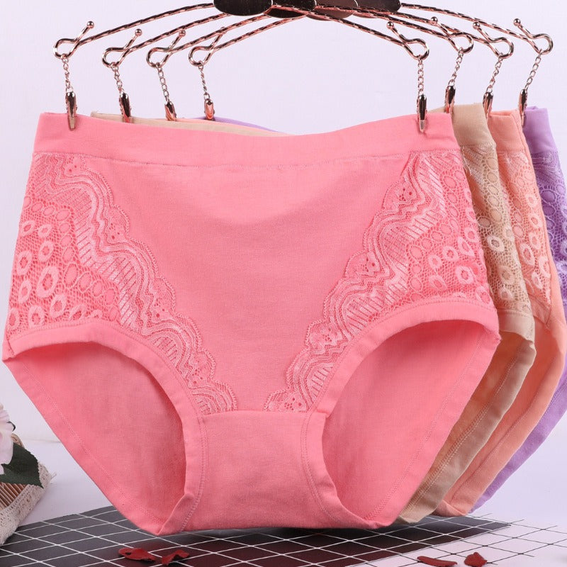 💖Plus Size High Waist Leak Proof Cotton Panties