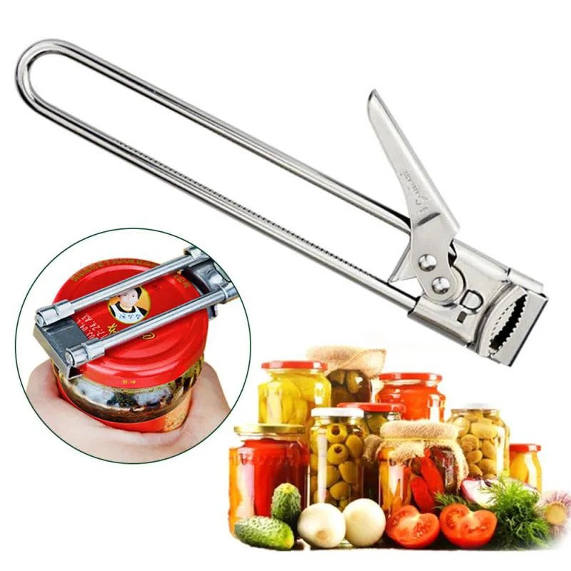 💥Adjustable Jar & Bottle Opener Multifunctional Stainless Steel Can Opener💥