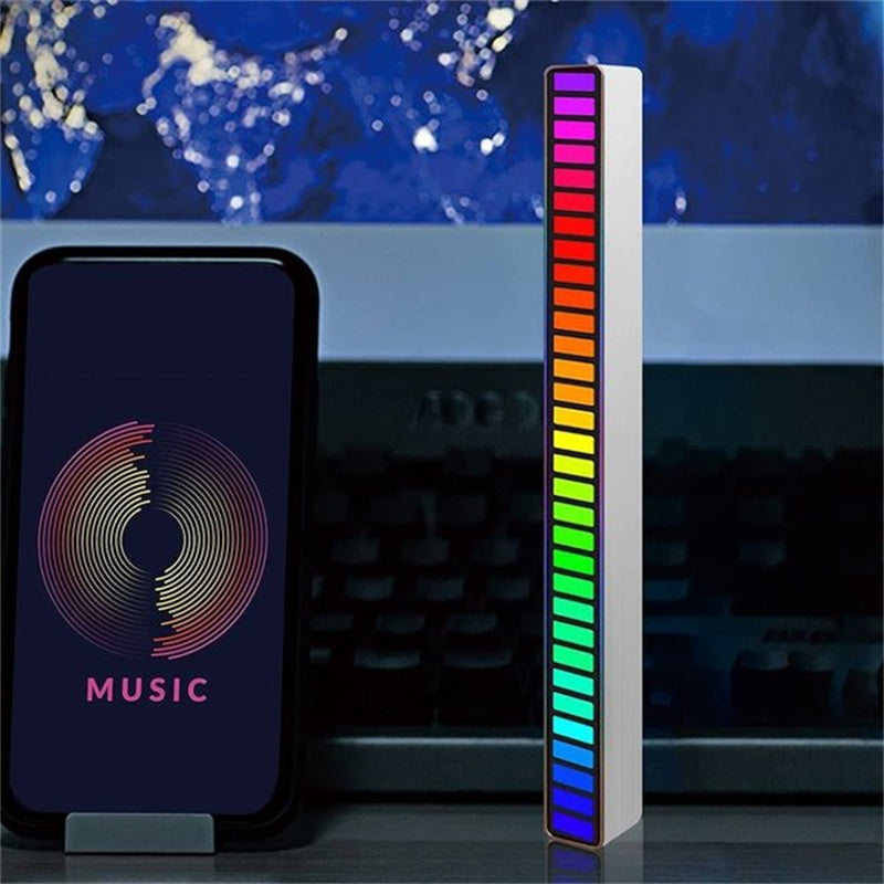 🎵Wireless Sound Activated RGB Light Bar