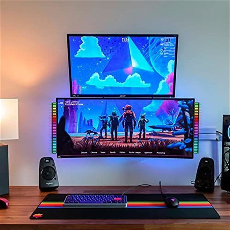 🎵Wireless Sound Activated RGB Light Bar